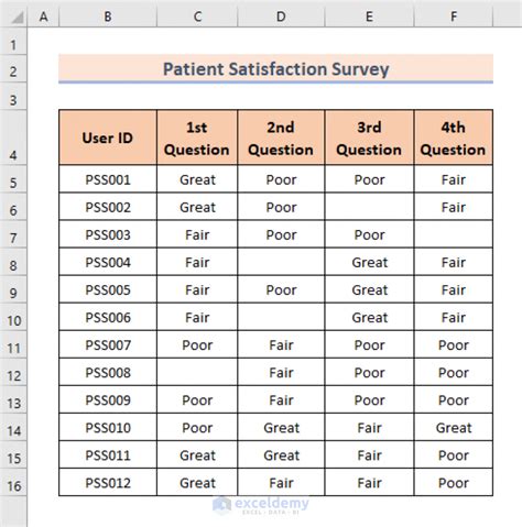 how to calculate survey data.